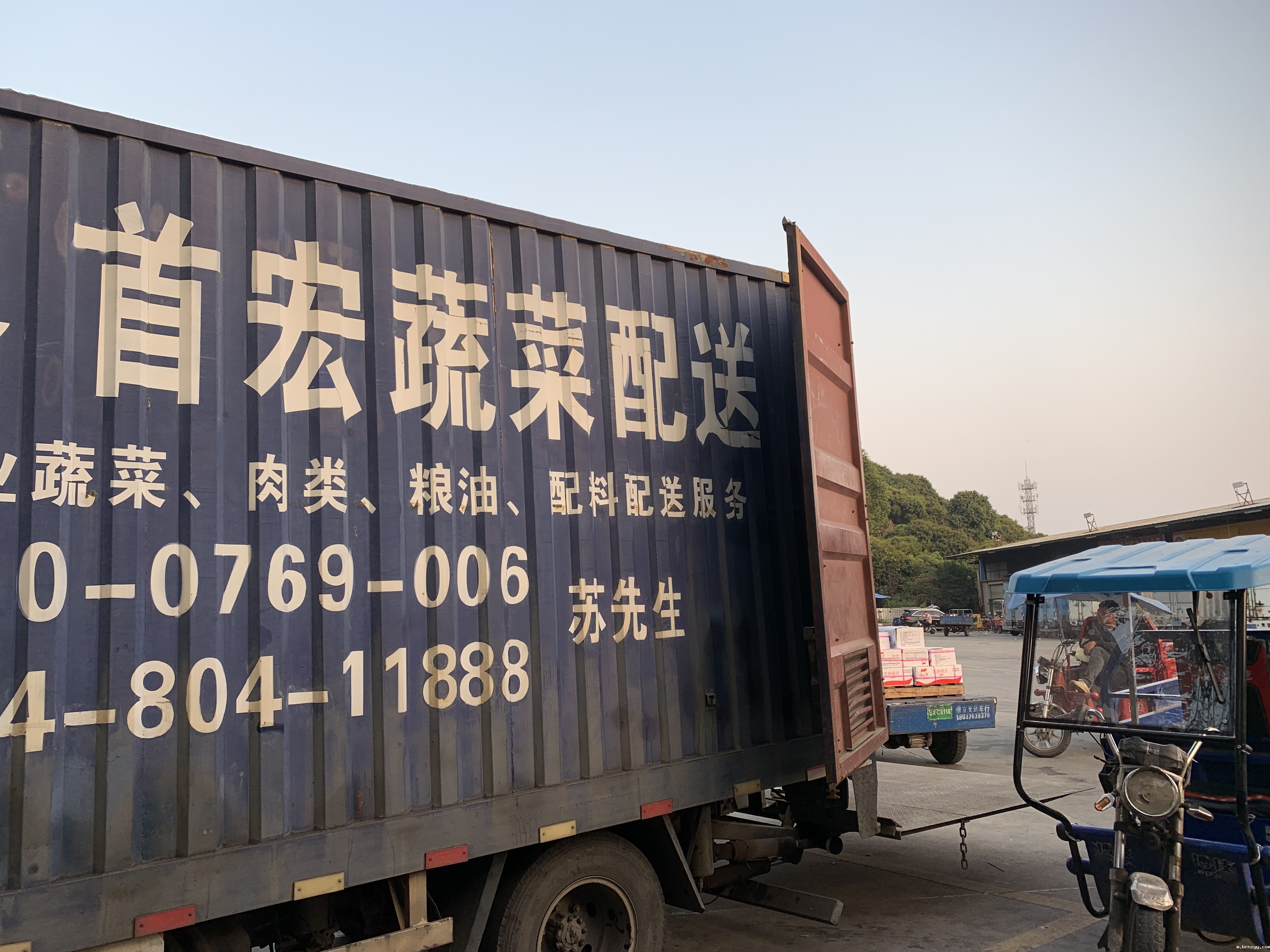 专业的配送团队